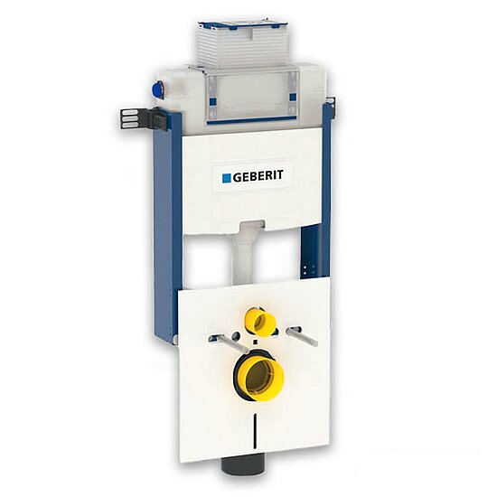 GEBERIT Wand-WC-Montageelement Kombifix, mit OMEGA UP-Spülkasten, Bauhöhe 1080 mm, 110.020.00.1