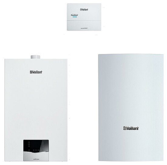 VAILLANT Paket 1.652 ecoTEC plus VC 10 CS/1-5, VRC 710, VIH Q 75/2 B