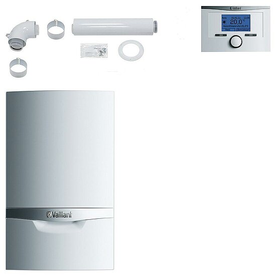 VAILLANT Paket 1.75 Mehrfachbel. 4er VC 206/5-5 LL,VRT 350,inkl. Abgasleitung