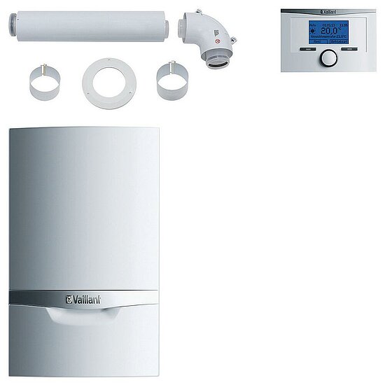 VAILLANT Paket 1.605/3 Mehrfachbel. 3er VCW 206/5-5 LL,VRT 350,inkl.Abgasleitung