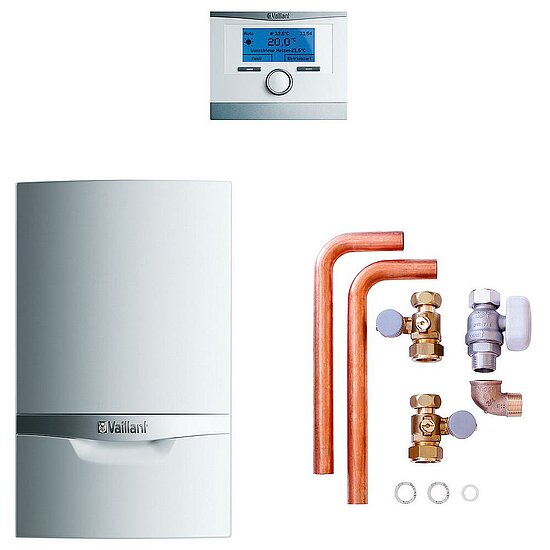 VAILLANT Paket 1.809 ecoTECplus 2er-Kask VC146/5-5 LL, multiMATIC 700/6, Zubehör