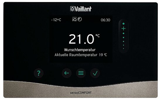 VAILLANT Heizungsregler sensoCOMFORT VRC 720, eBUS-Schnittstelle