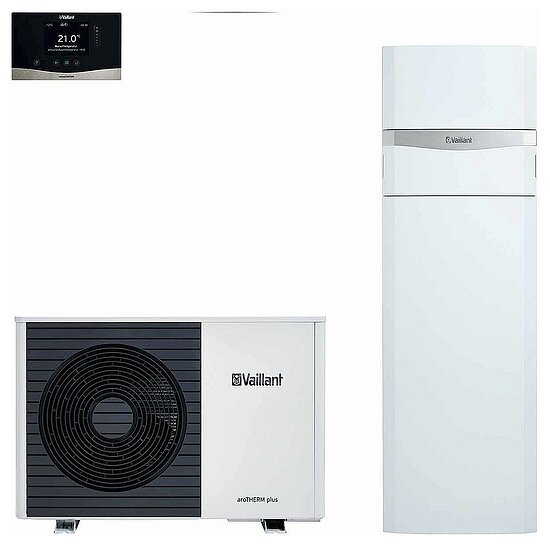 VAILLANT Wärmepumpen-Paket aroTHERM plus VWL 35/6A S2 mit uniTOWER plus VIH QW190 4.35