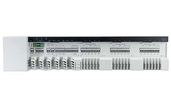 Basisstation Alpha 2 Funk-Empfänger 12 Zonen mit Ethernet für Stellantriebe 230 V, Möhlenhoff